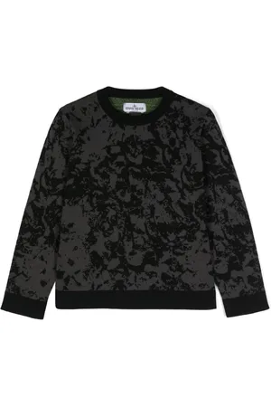Stone Island Compass-motif patterned jumper