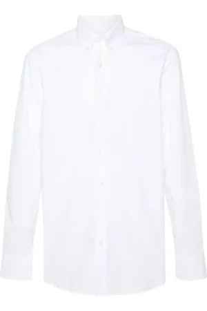 Etro Pegaso-motif poplin shirt