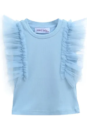 Mimi Tutu Tulle-sleeve T-shirt