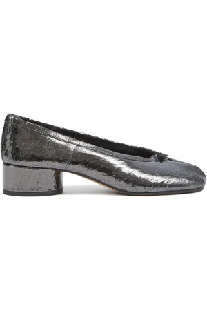 Maison Margiela Tabi 30mm leather ballerina shoes