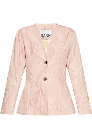 Ganni Textured cloqu?? jacket