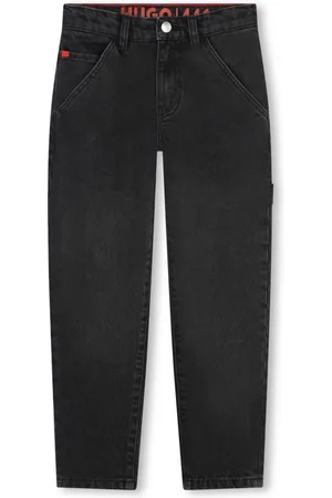 HUGO BOSS Tapered-leg jeans