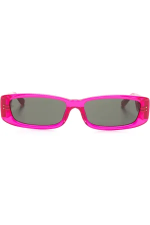 Linda Farrow Talita rectangle-frame sunglasses