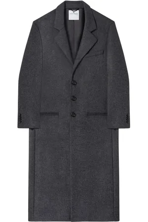 Courrèges Notched-lapels single-breasted coat