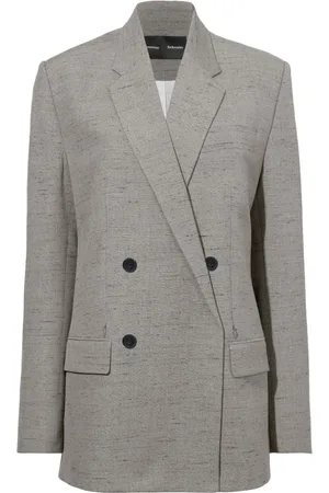 Proenza Schouler Hadley m??lange-effect blazer