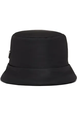 Prada Logo-appliqu?? padded bucket hat