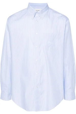 Drôle de Monsieur La Chemise Ray??e cotton shirt