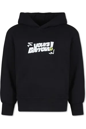 BARROW Graphic-print cotton hoodie