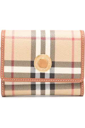 Burberry Small check-pattern wallet