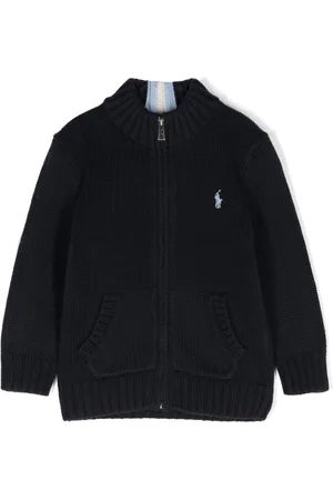 Ralph Lauren Polo Pony-embroidered cotton cardigan