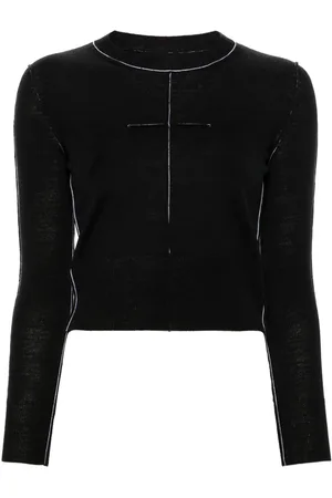 Maison Margiela Contrast-stitching jumper