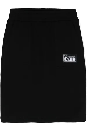 Moschino Mid-rise cotton skirt