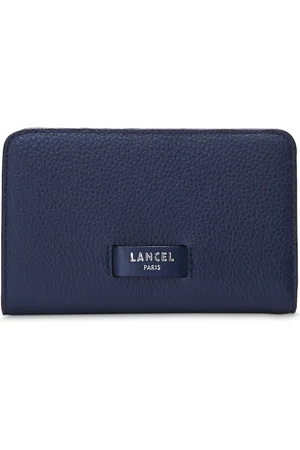 LANCEL Logo-stamp leather wallet