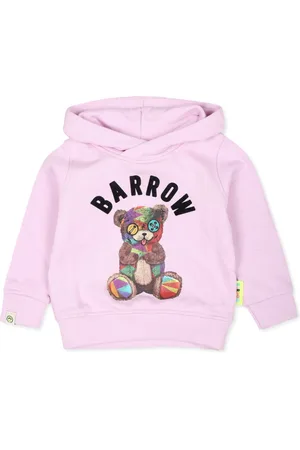 BARROW Logo-print cotton hoodie