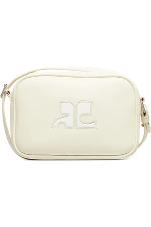 Courrèges Reedition leather camera bag