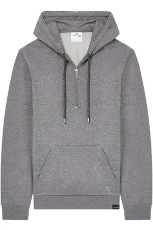 Courrèges Zipped fleece hoodie