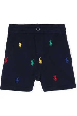 Ralph Lauren Polo Pony-embroidered cotton shorts