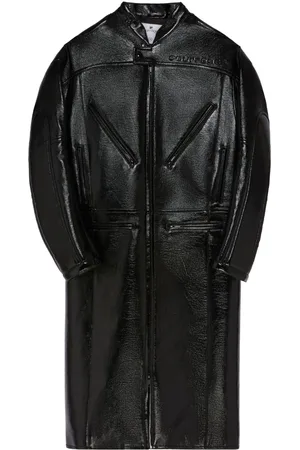 Courrèges Racer vinyl coat