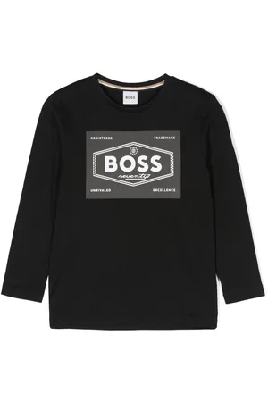 HUGO BOSS Logo-print cotton T-shirt