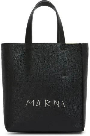 Marni Mini Museo leather tote bag