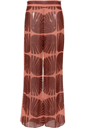 JOHANNA ORTIZ Rapsodia Del R??o beach trousers