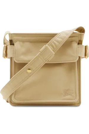 Burberry Trench logo-embroidered messenger bag