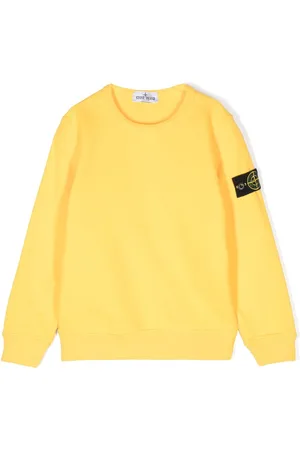 Stone Island Compass-badge organic cotton sweatshirt