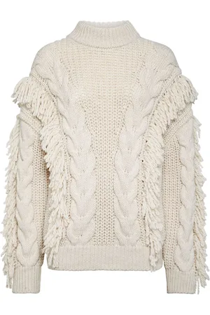 Philipp Plein Skull-embroidered cable-knit jumper