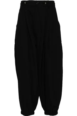 SONGZIO Balloon cropped-leg trousers