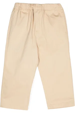 Kindred Elasticated-waistband organic cotton trousers