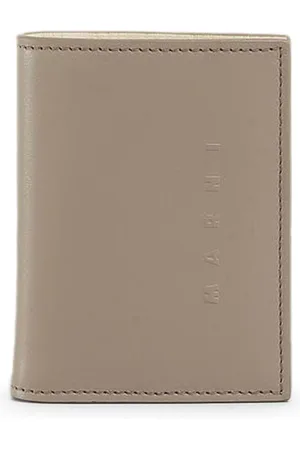 Marni Logo-embossed leather wallet