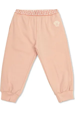 VERSACE Embroidered-logo sweatpants