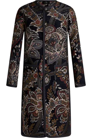 Etro Paisley-print reversible coat