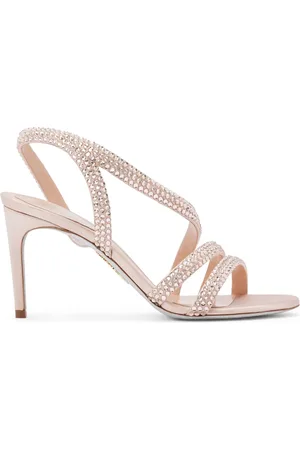 RENE CAOVILLA 80mm crystal embellished sandals