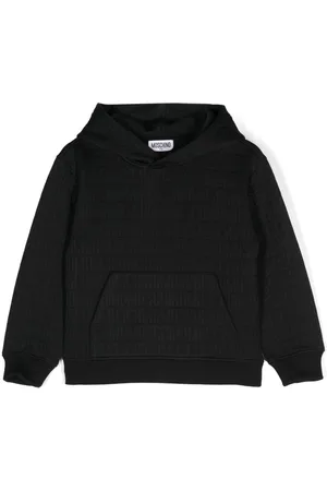 Moschino Logo-embossed hoodie