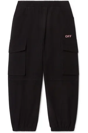 OFF-WHITE Off Stamp cargo track pants