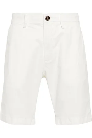 Boggi Milano Pressed-crease chino shorts