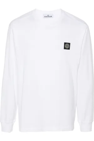 Stone Island Compass-badge cotton T-shirt