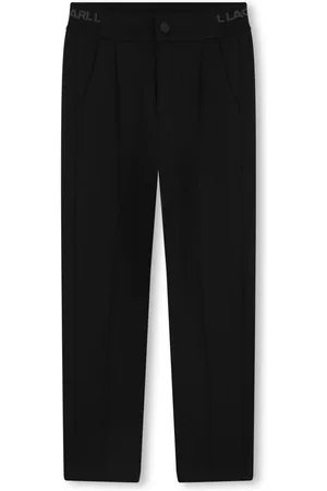 Karl Lagerfeld Branded waistband trousers