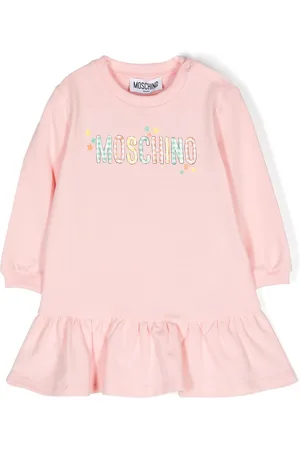 Moschino Logo-print jersey dress