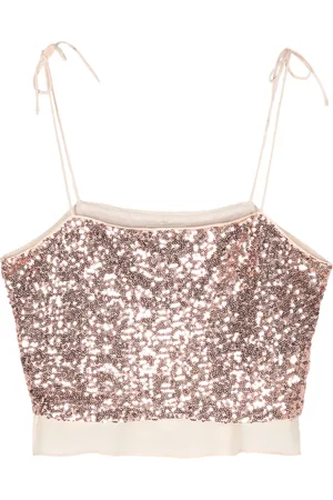 Baum und Pferdgarten Jovana sequinned crop top