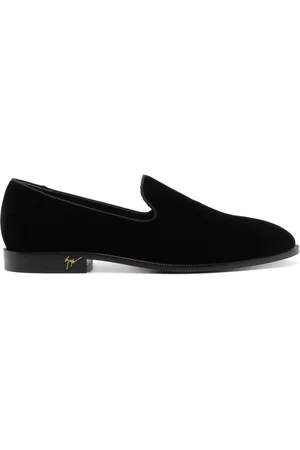 Giuseppe Zanotti Jean velvet loafers