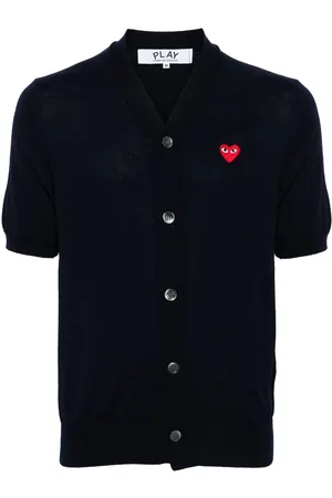 Comme des Garçons V-neck wool cardigan