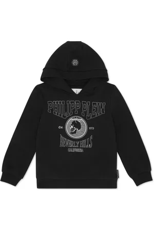 Philipp Plein Logo-print cotton hoodie