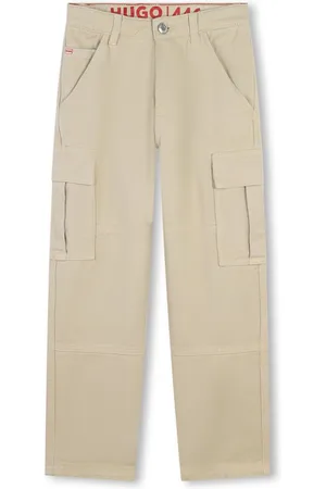 HUGO BOSS Cotton cargo trousers