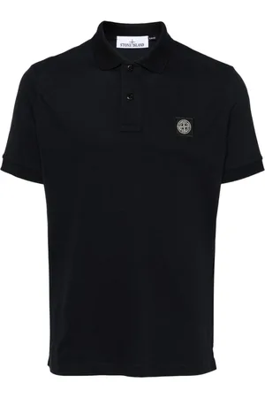 Stone Island Compass-badge piqu?? polo shirt