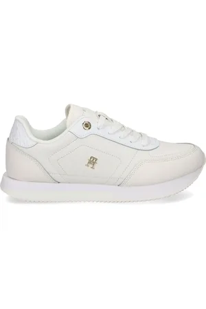 Tommy Hilfiger Logo-plaque leather sneakers
