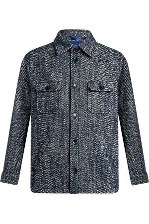 Etro Herringbone shirt jacket