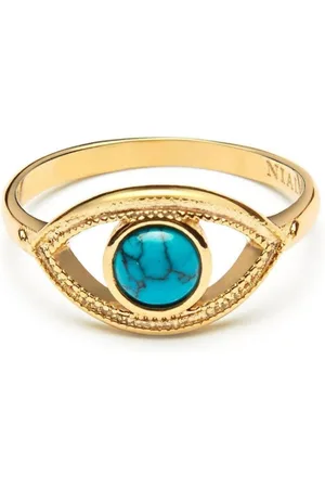 Nialaya Skyfall Evil Eye ring