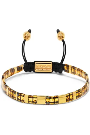 Nialaya Tila-beads marbled bracelet